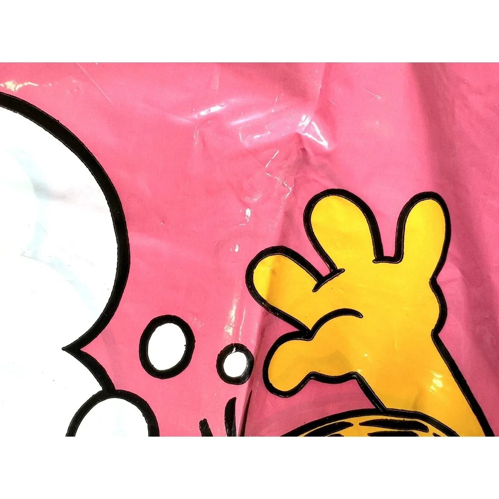 Vintage Garfield Plastic Gift Bag 1978 Large 29.5